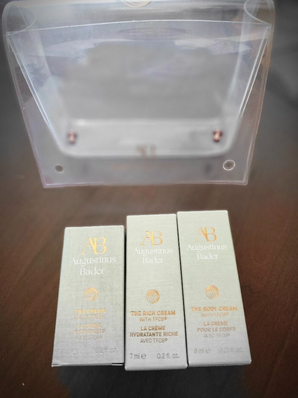 Augustinus Bader The Cream, The Rich Cream and the Body Cream - BNIB Travel Size